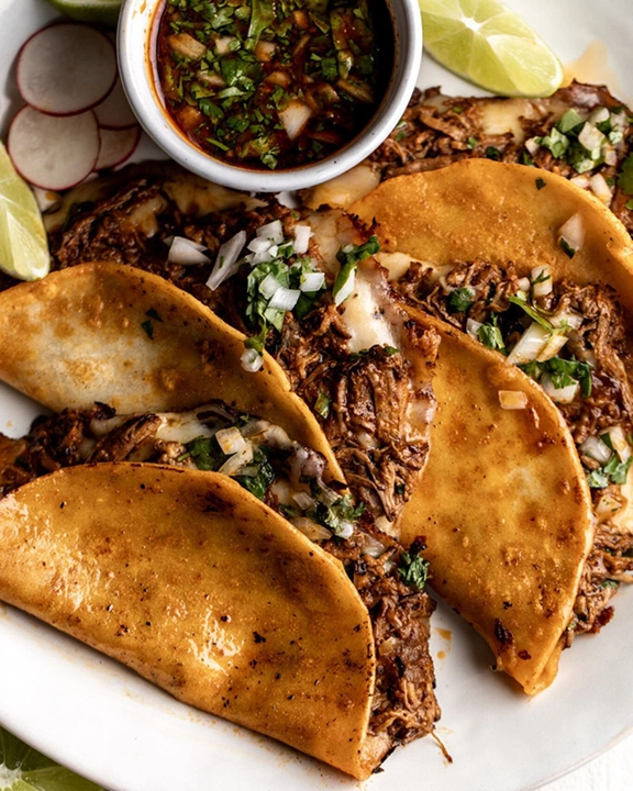 beef birria tacos